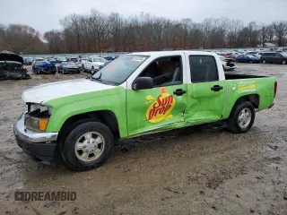 2008 GMC Canyon SLE1 with VIN 1GTCS13E888131095, listed as a Copart auction lot 85530794 with 0 mi miles and Salvage Title. Bid and sale history available at carsss.com. Image 1.