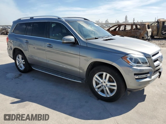 2015 Mercedes-Benz GL-Class GL 450 with VIN 4JGDF6EE6FA501612, listed as a Copart auction lot 73176283 with 73,216 mi miles. Bid and sale history available at carsss.com. Image 4.