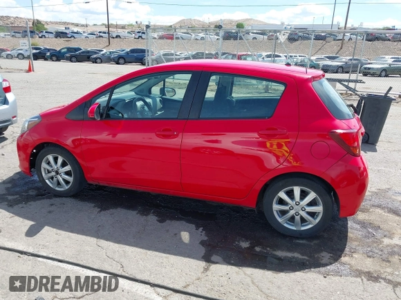 2015 Toyota Yaris L with VIN VNKKTUD33FA027229, listed as a IAAI auction lot 42147103 with 143,304 mi miles and . Bid and sale history available at DreamBid. Image 14.
