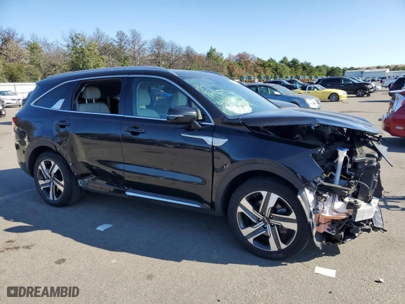 2022 Kia Sorento Plug-In Hybrid SX Prestige with VIN KNDRMDLH1N5114815, listed as a Copart auction lot 69509074 with NaN miles and Salvage Title. Bid and sale history available at carsss.com. Image 4.