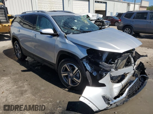 2021 GMC Terrain SLT с VIN 3GKALPEV2ML401278, выставлен на аукционе Copart как лот 75637874 с пробегом Не указан миль и На запчасти • Non repairable. История ставок и продаж доступна на DreamBid. Изображение 4.