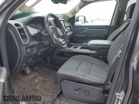 2020 Ram 1500 Big Horn with VIN 1C6SRFFM4LN224706, listed as a Copart auction lot 44344875 with 120,072 mi miles and Salvage Title. Bid and sale history available at carsss.com. Image 7.