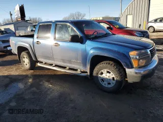 2005 GMC Canyon 1SF SLE Z71 with VIN 1GTDT136558206065, listed as a Copart auction lot 89204775 with 221,035 mi miles and Salvage Title. Bid and sale history available at carsss.com. Image 4.