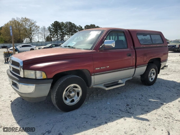 1994 Dodge Ram 1500 with VIN 3B7HC16Y5RM565433, listed as a Copart auction lot 50500245 with 146,722 mi miles and Salvage Title. Bid and sale history available at carsss.com. Image 1.