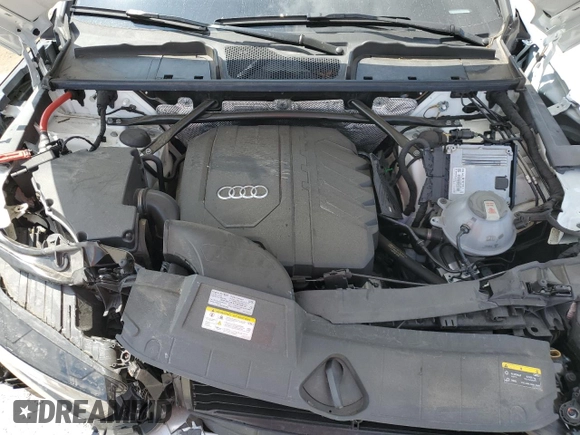 2023 Audi Q5 Premium Plus with VIN WA1BBAFY6P2108346, listed as a Copart auction lot 51733395 with 15,567 mi miles and Salvage title. Bid and sale history available at DreamBid. Image 12.