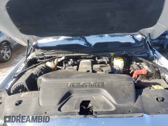 2022 Ram 3500 Tradesman with VIN 3C63RRGLXNG180234, listed as a Copart auction lot 87893705 with 0 mi miles and Salvage Title. Bid and sale history available at carsss.com. Image 11.