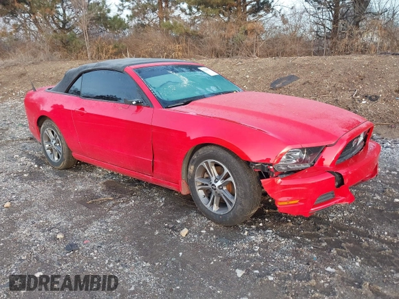 2014 Ford Mustang V6 with VIN 1ZVBP8EM6E5306738, listed as a IAAI auction lot 41226593 with 98,553 mi miles. Bid and sale history available at carsss.com. Image 1.
