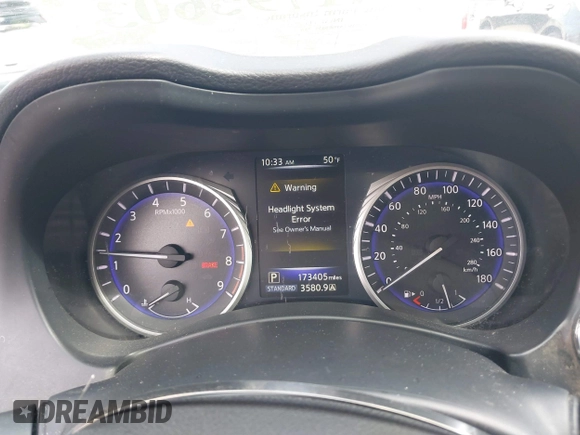 2015 Infiniti Q50 Sport с VIN JN1BV7AP0FM355446, выставлен на аукционе IAAI как лот 41795603 с пробегом 173 405 миль миль и . История ставок и продаж доступна на DreamBid. Изображение 7.