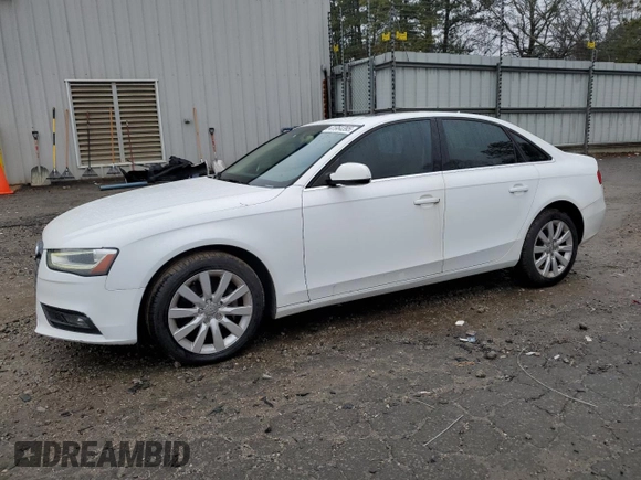 2013 Audi A4 Premium with VIN WAUAFAFL2DA059137, listed as a Copart auction lot 41964395 with 137,419 mi miles and Salvage Title. Bid and sale history available at carsss.com. Image 1.