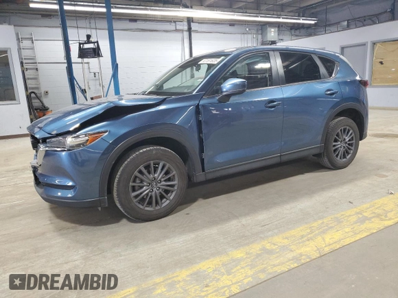 2020 Mazda CX-5 Touring z VIN JM3KFBCM7L0855159, wystawiony jako Copart lot #53161635 z przebiegiem 39 154 mil mil oraz Szkoda całkowita • Salvage title. Historia ofert i sprzedaży dostępna na DreamBid. Obrazek 1.