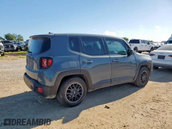 2017 Jeep Renegade Sport with VIN ZACCJAAB6HPG17327, listed as a Copart auction lot 61271045 with 86,675 mi miles and Clean title. Bid and sale history available at DreamBid. Image 3.