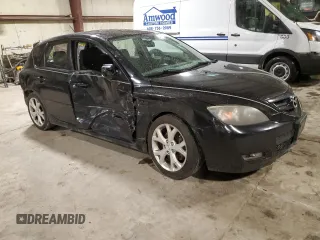 2009 Mazda 3 S Touring with VIN JM1BK343491246145, listed as a Copart auction lot 47829095 with 146,040 mi miles and Salvage Title. Bid and sale history available at DreamBid. Image 4.
