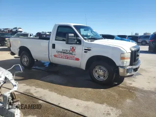 2010 Ford F-250 with VIN 1FTNF2A53AEB12824, listed as a Copart auction lot 81933704 with 210,425 mi miles and Salvage title. Bid and sale history available at DreamBid. Image 4.