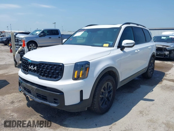 2024 Kia Telluride SX Prestige X-Pro with VIN 5XYP5DGC8RG533874, listed as a IAAI auction lot 42377392 with 11,819 mi miles and . Bid and sale history available at DreamBid. Image 2.