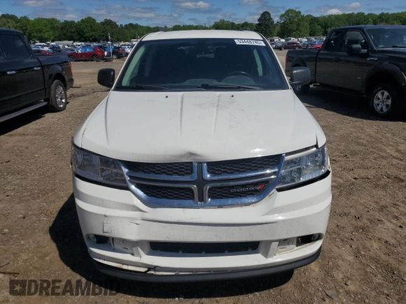 2018 Dodge Journey SE with VIN 3C4PDCAB6JT385668, listed as a Copart auction lot 53448745 with 106,446 mi miles and Salvage Title. Bid and sale history available at DreamBid. Image 5.