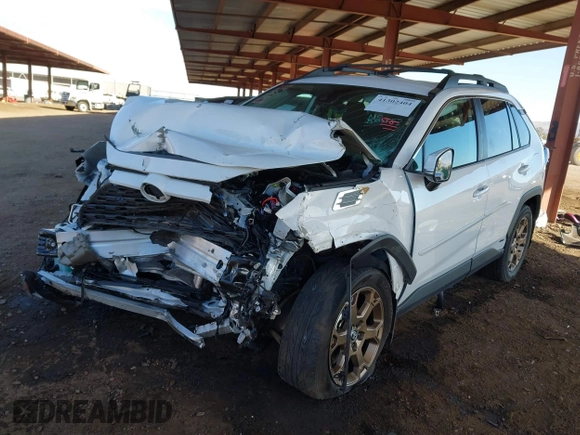2023 Toyota RAV4 Hybrid XLE with VIN 2T3UWRFV1PW154391, listed as a IAAI auction lot 41302404 with 86,579 mi miles. Bid and sale history available at carsss.com. Image 18.