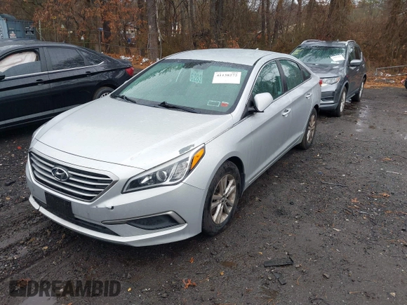 2017 Hyundai Sonata 2.4L with VIN 5NPE24AF0HH586420, listed as a IAAI auction lot 41138272 with 105,590 mi miles and . Bid and sale history available at DreamBid. Image 17.