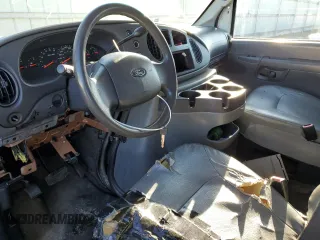 2008 Ford Econoline Passenger XL with VIN 1FBNE31LX8DB16560, listed as a Copart auction lot 80282833 with Not Provided miles and Salvage Title. Bid and sale history available at DreamBid. Image 8.