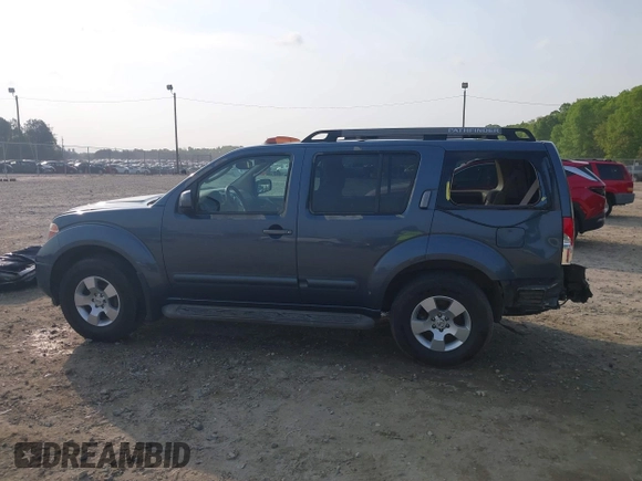 2005 Nissan Pathfinder LE with VIN 5N1AR18UX5C745525, listed as a IAAI auction lot 42041750 with 258,684 mi miles and . Bid and sale history available at DreamBid. Image 14.