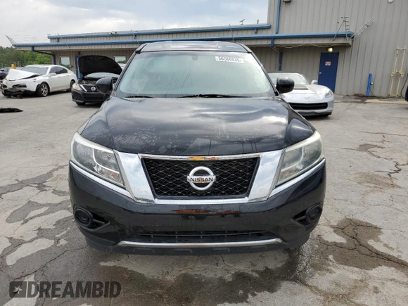 2014 Nissan Pathfinder S with VIN 5N1AR2MN1EC674574, listed as a Copart auction lot 56566035 with 183,977 mi miles and Salvage title. Bid and sale history available at DreamBid. Image 5.