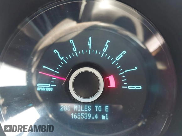 2013 Ford Mustang V6 with VIN 1ZVBP8AM7D5268215, listed as a IAAI auction lot 42302505 with 165,539 mi miles and . Bid and sale history available at DreamBid. Image 7.