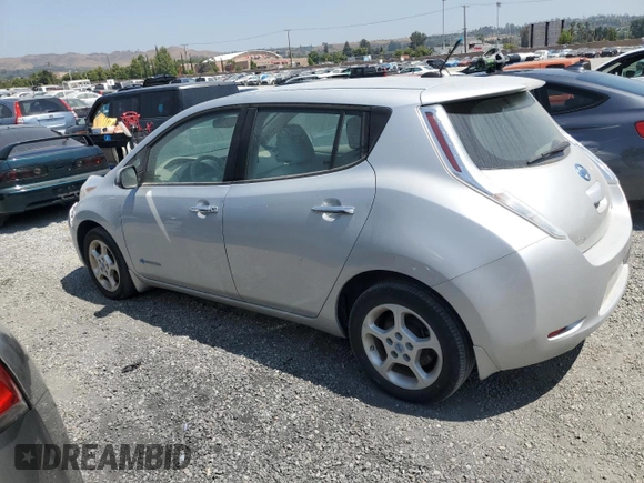 2013 Nissan LEAF SL with VIN 1N4AZ0CP9DC403018, listed as a Copart auction lot 62382065 with 63,497 mi miles and Clean title. Bid and sale history available at DreamBid. Image 2.