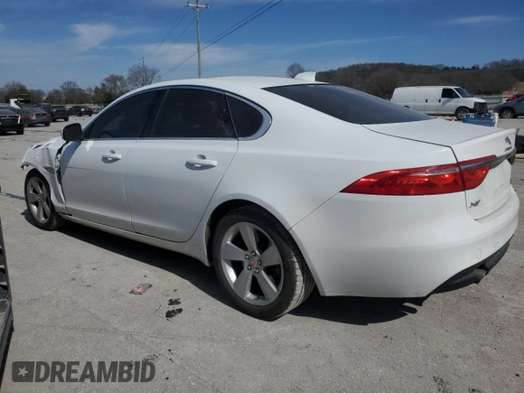 2018 Jaguar XF 25t with VIN SAJBS4FX4JCY69958, listed as a Copart auction lot 46852785 with 88,864 mi miles and Salvage Title. Bid and sale history available at carsss.com. Image 2.
