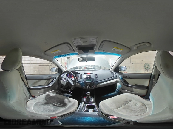 2011 Kia Forte EX with VIN KNAFU4A21B5363013, listed as a Copart auction lot 49222045 with 160,445 mi miles and Salvage Title. Bid and sale history available at carsss.com. Image 12.