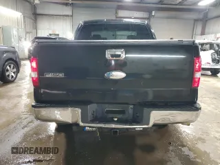 2006 Ford F-150 XLT with VIN 1FTPW14V26KD04226, listed as a Copart auction lot 51865075 with 133,204 mi miles and Salvage title. Bid and sale history available at DreamBid. Image 6.