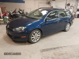2011 Volkswagen Jetta SportWagen TDI with VIN 3VWPL7AJ2BM670085, listed as a IAAI auction lot 41837452 with 189,745 mi miles. Bid and sale history available at carsss.com. Image 2.