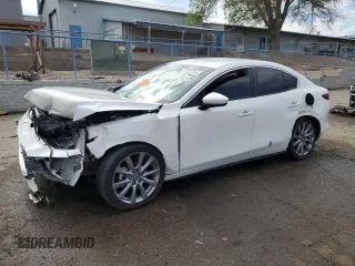 2021 Mazda 3 Select z VIN 3MZBPABL3MM200162, wystawiony jako Copart lot #55570785 z przebiegiem Nie podano mil oraz Szkoda całkowita • Salvage title. Historia ofert i sprzedaży dostępna na DreamBid. Obrazek 1.