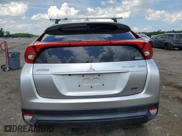 2019 Mitsubishi Eclipse Cross LE with VIN JA4AT4AA9KZ047286, listed as a Copart auction lot 56408985 with 146,272 mi miles and Salvage title. Bid and sale history available at DreamBid. Image 6.