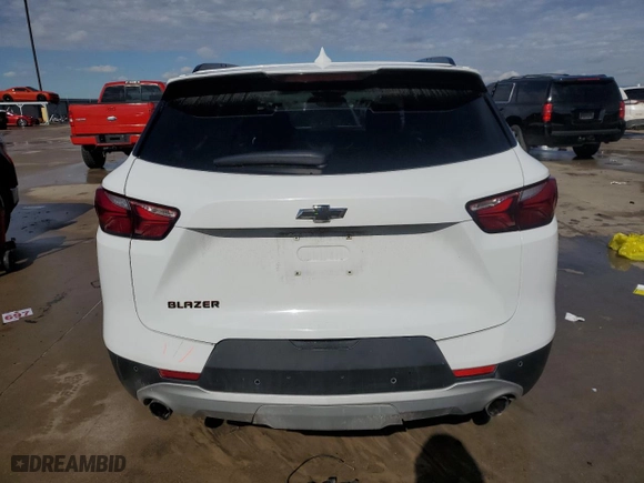2020 Chevrolet Blazer LT with VIN 3GNKBCR47LS668795, listed as a Copart auction lot 42563975 with 86,706 mi miles and Salvage Title. Bid and sale history available at carsss.com. Image 6.