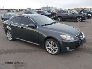 2006 Lexus IS 350 z VIN JTHBE262765010064, wystawiony jako IAAI lot #41431359 z przebiegiem 185 216 mil mil oraz . Historia ofert i sprzedaży dostępna na DreamBid. Obrazek 1.