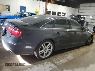 2014 Audi A6 3.0T Prestige with VIN WAUHGAFC1EN031979, listed as a Copart auction lot 48577955 with 0 mi miles and Non Repairable. Bid and sale history available at carsss.com. Image 3.