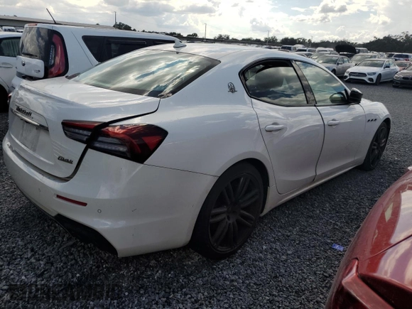 2021 Maserati Ghibli S with VIN ZAM57YSA6M1378227, listed as a Copart auction lot 73846784 with Not provided miles and Non repairable. Bid and sale history available at DreamBid. Image 3.