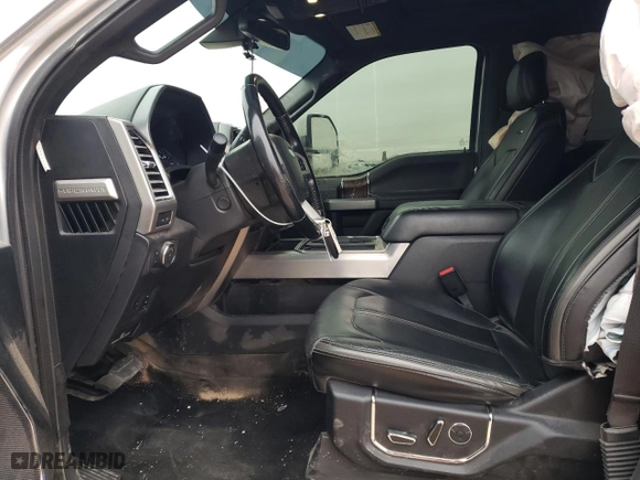 2017 Ford Super Duty F-250 SRW Lariat with VIN 1FT7W2BT2HEE63563, listed as a Copart auction lot 83480094 with 96,905 mi miles and Clean Title. Bid and sale history available at carsss.com. Image 7.