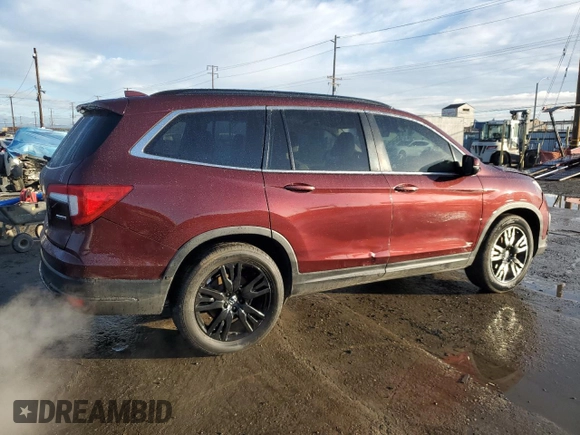 2022 Honda Pilot Special Edition with VIN 5FNYF5H20NB021685, listed as a Copart auction lot 42833015 with 85,815 mi miles and Salvage Title. Bid and sale history available at carsss.com. Image 3.