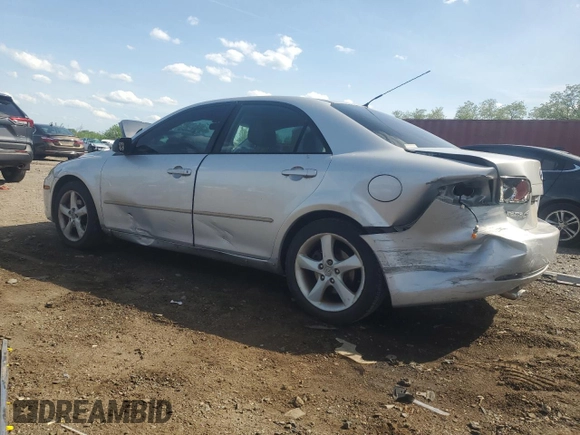 2007 Mazda 6 S Sport VE with VIN 1YVHP80D275M01539, listed as a Copart auction lot 55328595 with 160,233 mi miles and Salvage Title. Bid and sale history available at DreamBid. Image 2.