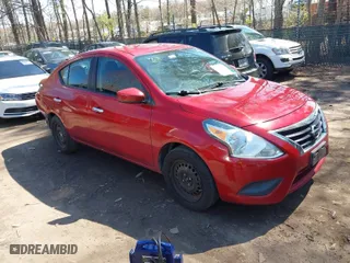 2015 Nissan Versa SV with VIN 3N1CN7AP9FL842479, listed as a IAAI auction lot 41895809 with 109,518 mi miles. Bid and sale history available at carsss.com. Image 1.