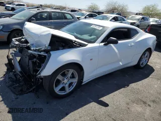 2020 Chevrolet Camaro 1LT with VIN 1G1FB1RX5L0136826, listed as a Copart auction lot 52591295 with 56,923 mi miles and Salvage title. Bid and sale history available at DreamBid. Image 1.