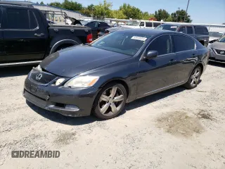 2007 Lexus GS 350 with VIN JTHBE96S770019130, listed as a Copart auction lot 63644534 with 169,896 mi miles and Salvage Title. Bid and sale history available at carsss.com. Image 1.