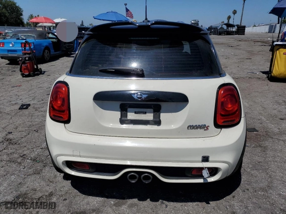 2017 MINI Hardtop 2 Door Cooper S with VIN WMWXP7C57H3B93543, listed as a Copart auction lot 63707024 with 64,576 mi miles and Salvage Title. Bid and sale history available at carsss.com. Image 6.