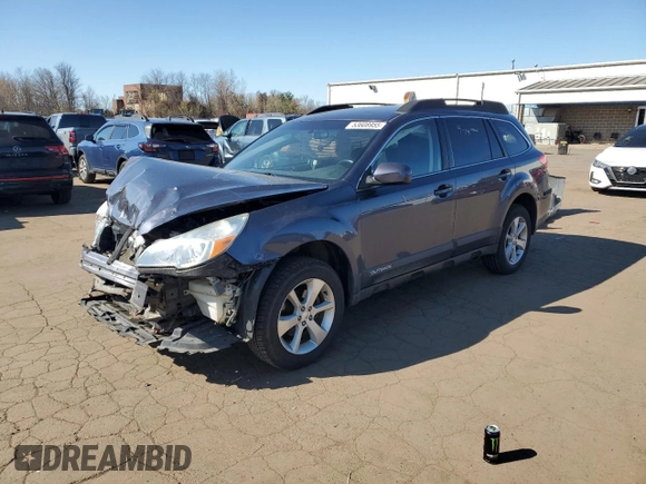 2014 Subaru Outback Limited with VIN 4S4BRBKC5E3201718, listed as a Copart auction lot 53608955 with 131,704 mi miles and Salvage Title. Bid and sale history available at DreamBid. Image 1.