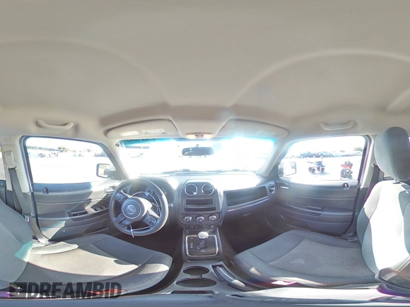 2014 Jeep Patriot Sport with VIN 1C4NJPBA1ED545853, listed as a Copart auction lot 64324345 with 189,302 mi miles and Salvage title. Bid and sale history available at DreamBid. Image 15.