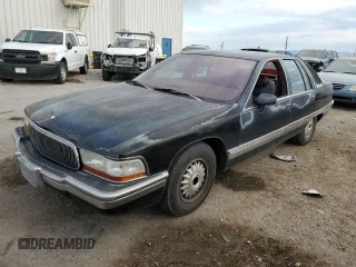 1992 Buick Roadmaster Ltd with VIN 1G4BT5376NR466262, listed as a Copart auction lot 75079004 with 160,992 mi miles and Clean Title. Bid and sale history available at DreamBid. Image 1.