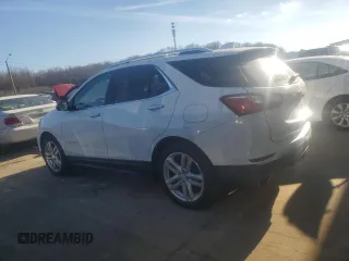 2018 Chevrolet Equinox Premier with VIN 2GNAXNEX9J6214942, listed as a Copart auction lot 46586005 with 103,178 mi miles and Salvage Title. Bid and sale history available at carsss.com. Image 2.