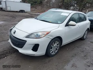 2012 Mazda Mazda3 i Touring with VIN JM1BL1L71C1624225, listed as a IAAI auction lot 41423890 with 199,251 mi miles. Bid and sale history available at carsss.com. Image 2.