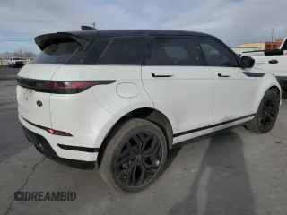 2021 Land Rover Range Rover Evoque R-Dynamic S with VIN SALZT2FX3MH135276, listed as a Copart auction lot 42966195 with 90,596 mi miles and Salvage Title. Bid and sale history available at carsss.com. Image 3.