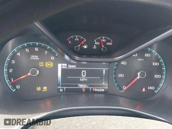 2016 Chevrolet Colorado 2WD LT with VIN 1GCGSCEA8G1379605, listed as a IAAI auction lot 42000769 with 75,633 mi miles and . Bid and sale history available at DreamBid. Image 7.